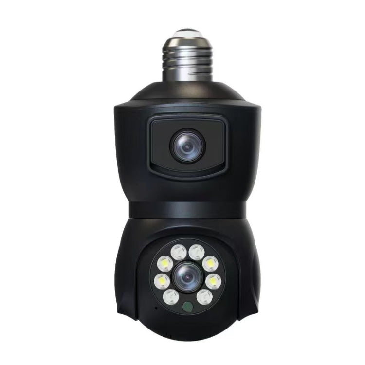 DP41 Bulb-type Dual-lens Motion Tracking Smart Camera Supports Voice Intercom, DP41 (White), DP41 (Black) DP41 Bulb-type Dual-lens Motion Tracking Smart Camera Supports Voice Intercom, DP41 (White), DP41 (Black)